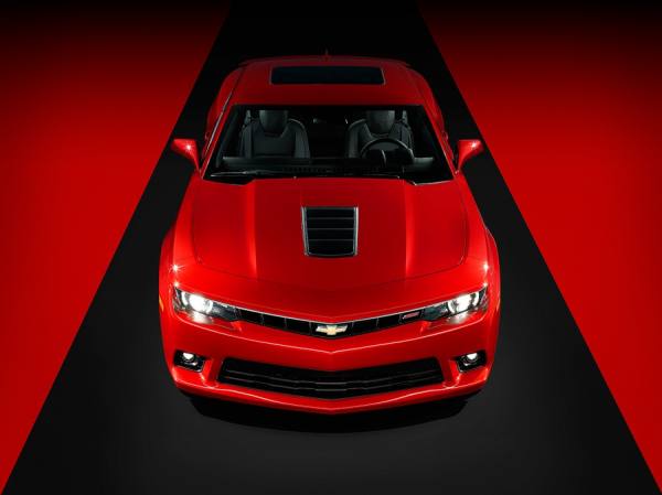 Photograph Simon Stock Chevy Camarro Studio on One Eyeland